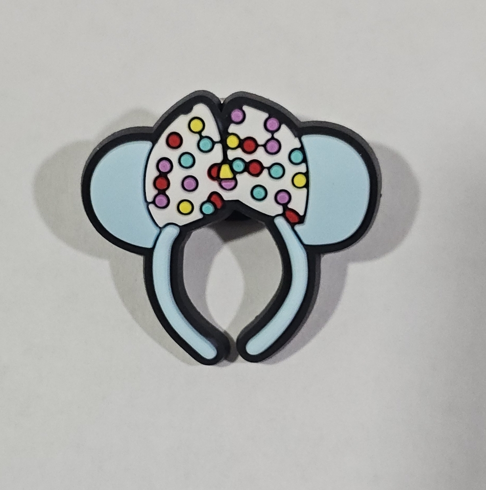 Minnie Ears Shoe Charm Croc Charms Clog